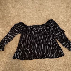 Off the shoulder top